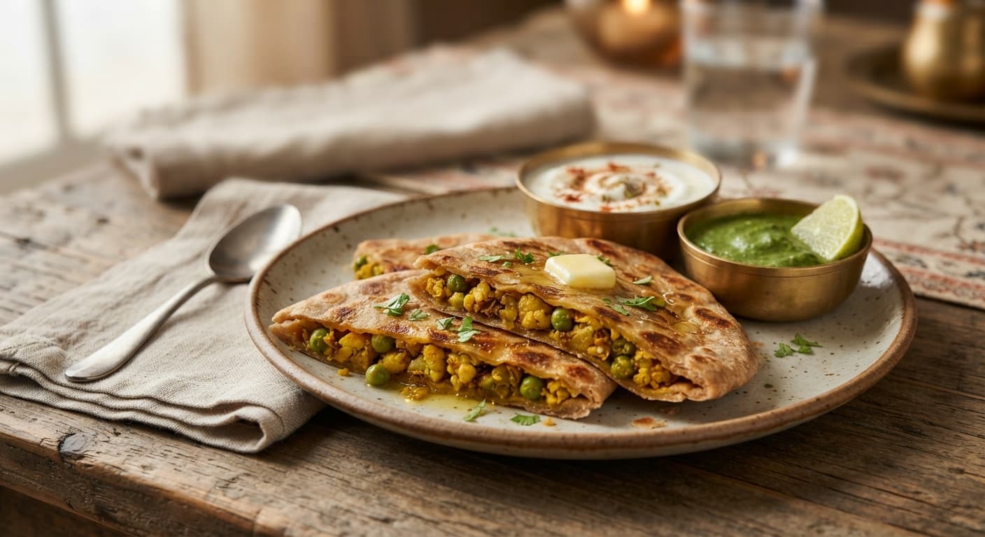 Vegetable Paratha