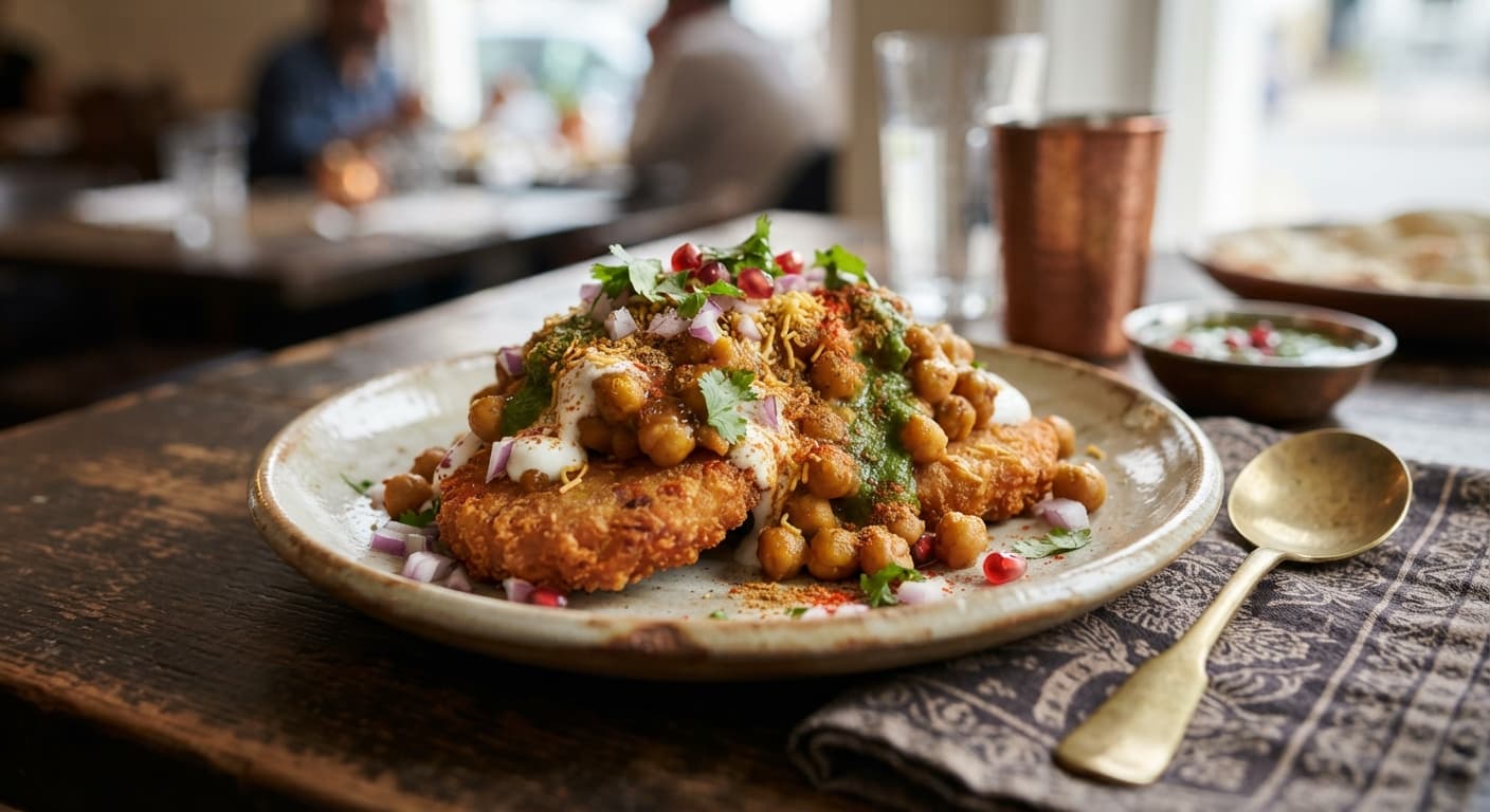 Aloo tikki Chatt