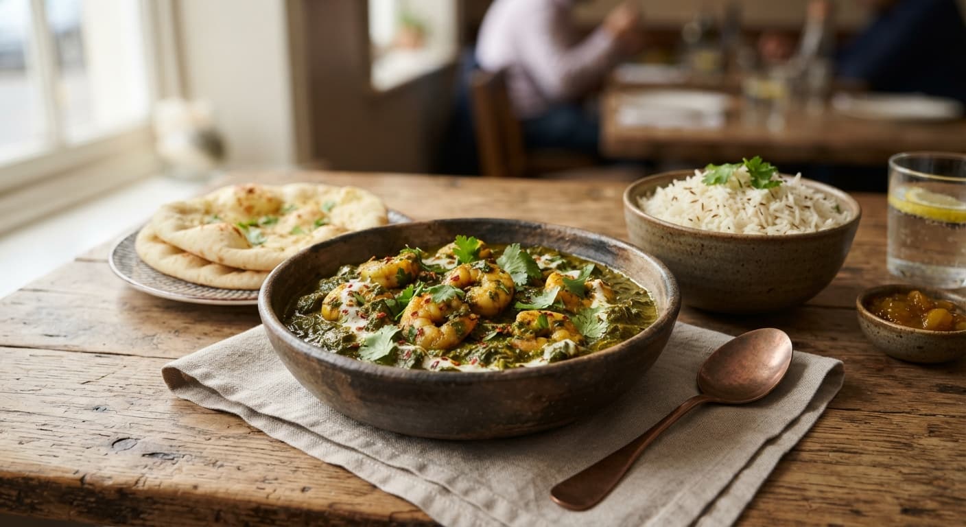 Shrimp Saag