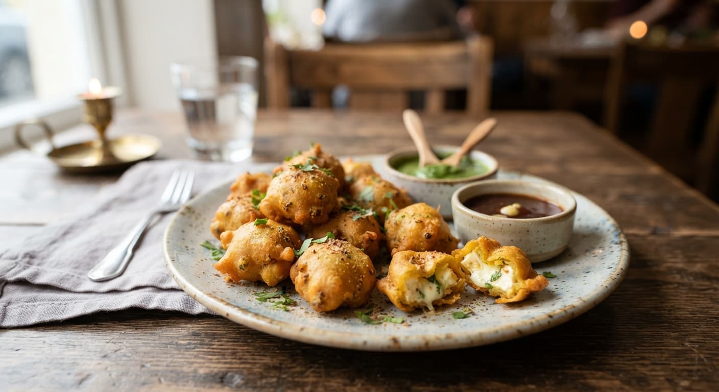 Cheese Pakoras