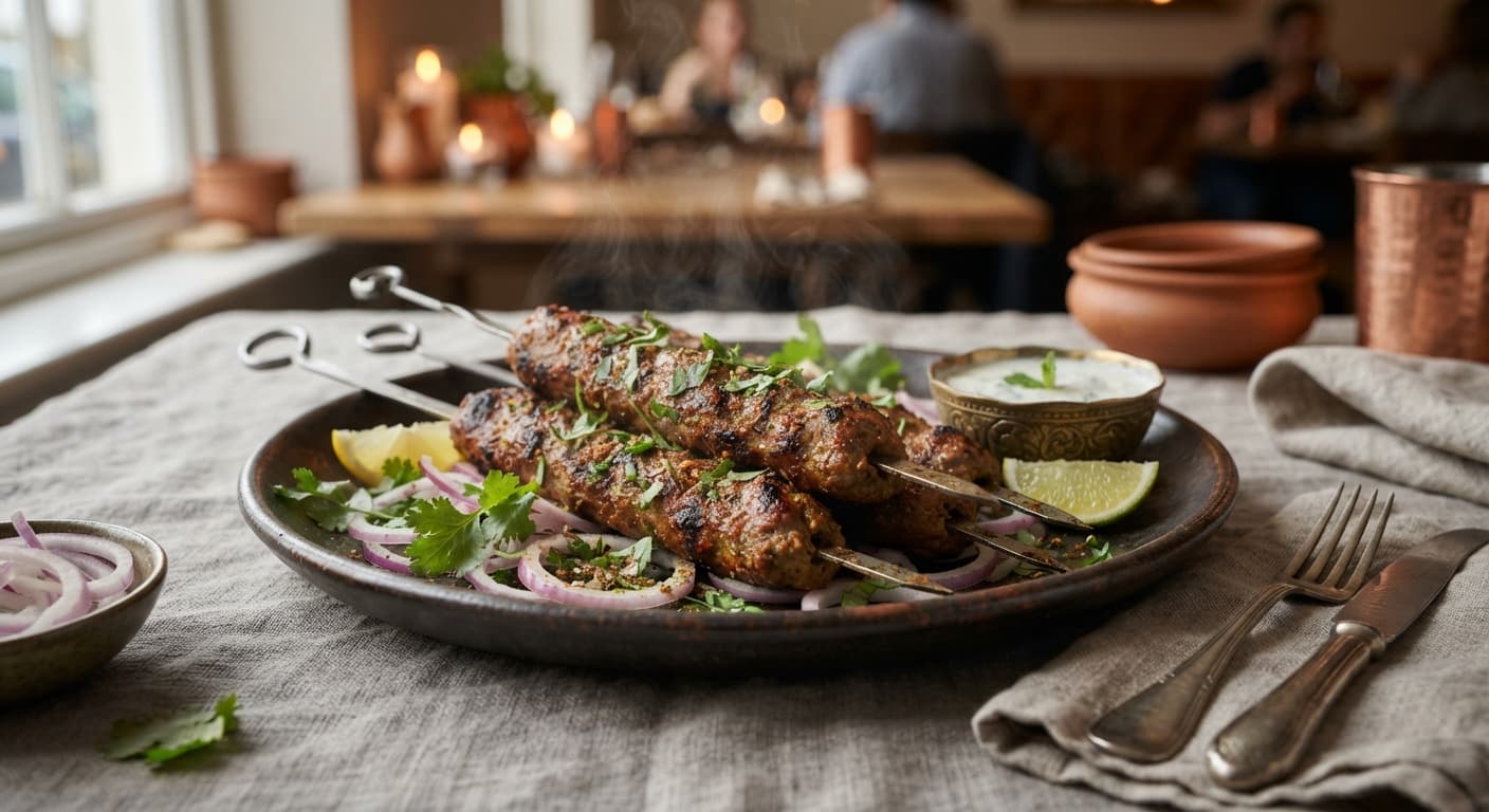 Seekh kebab