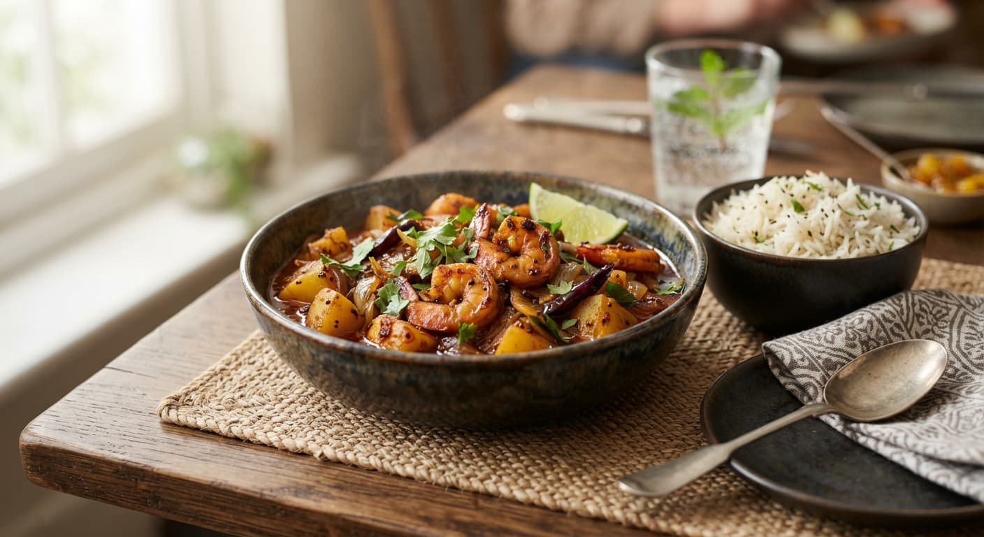 Shrimp Vindaloo